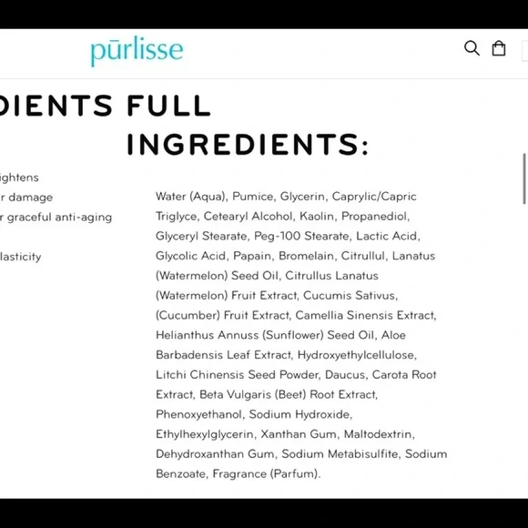 Purlisse Watermelon Energizing 2 Minute Polishing Peel - Picture 3 of 7